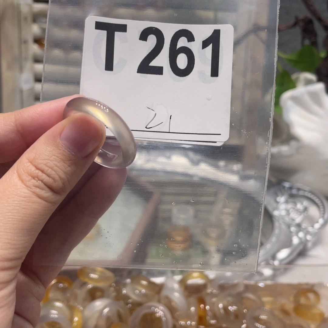 玛瑙/玉髓未镶嵌戒指261