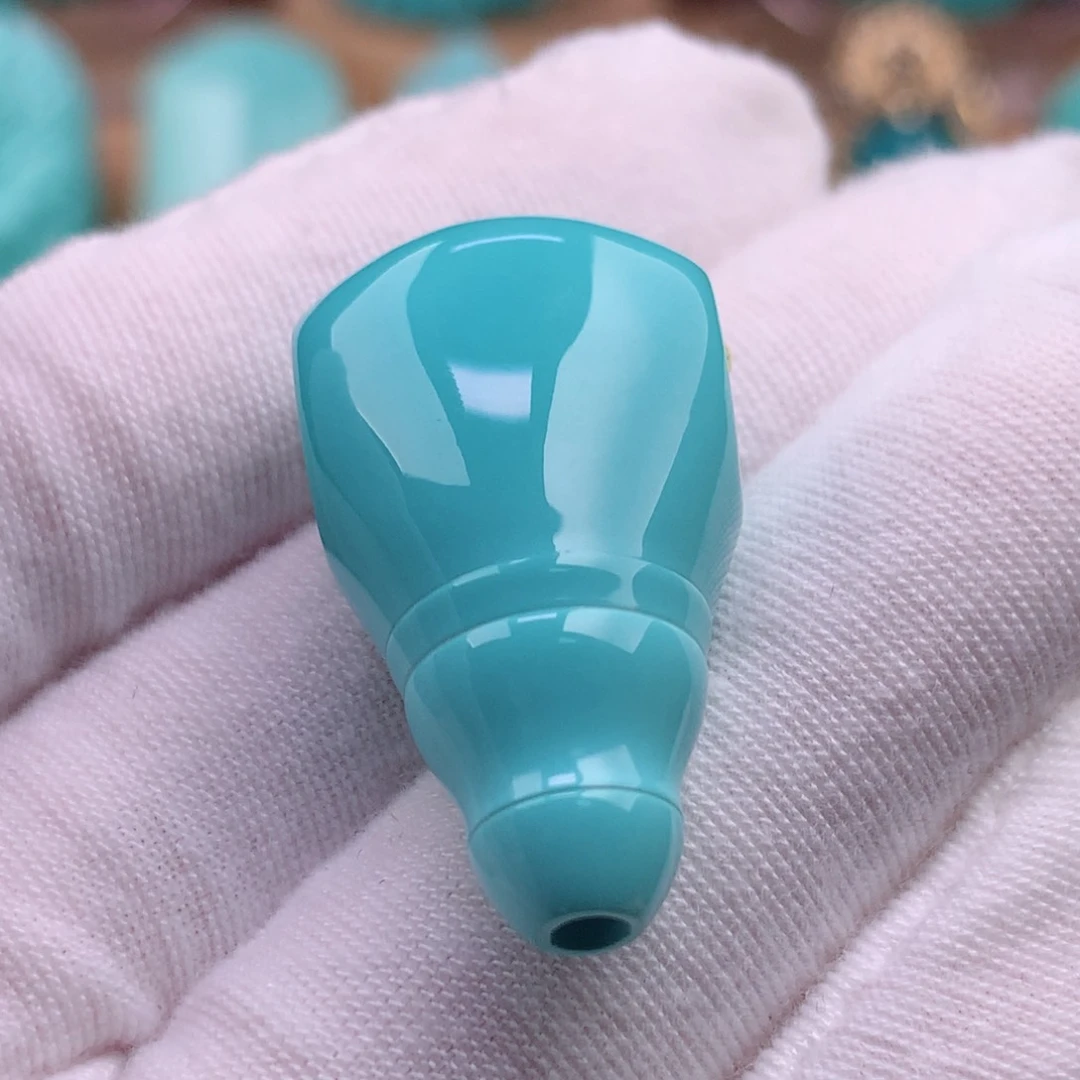 绿松石珠宝奇石未镶嵌17.8mm