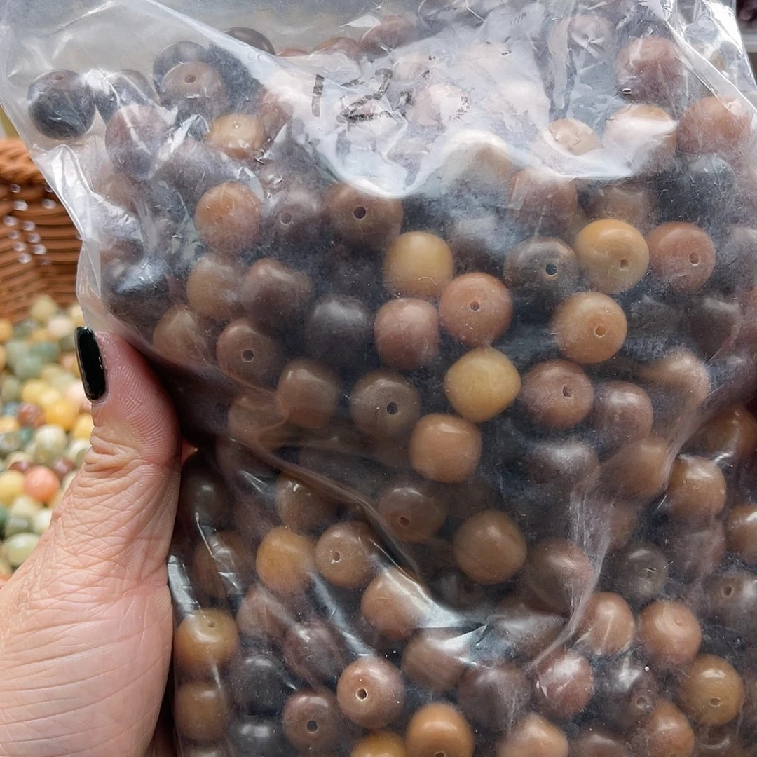 白玉菩提吊坠Z/12mm/200颗锅底 两人