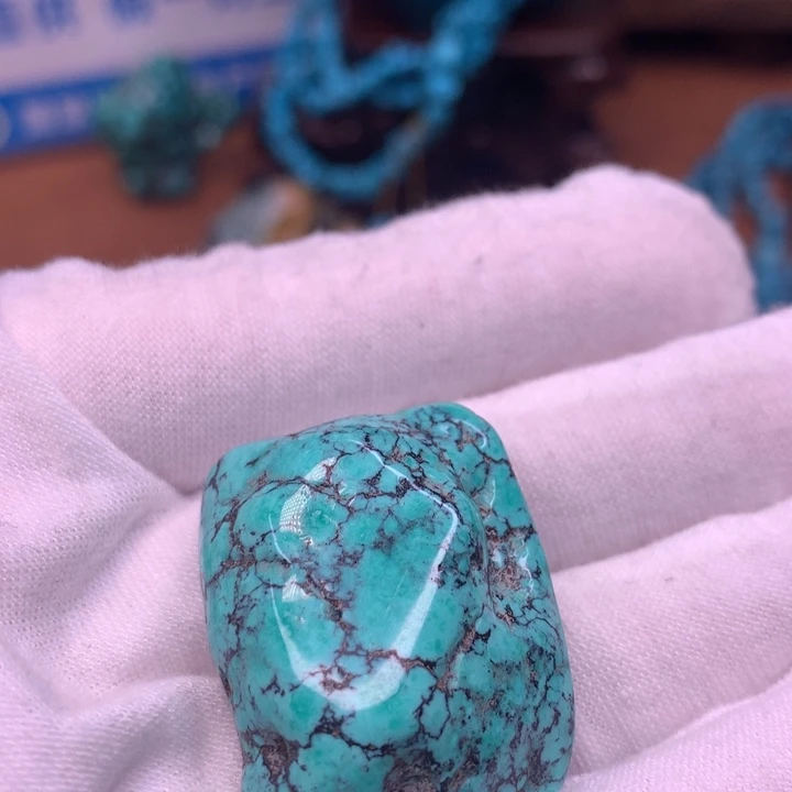 绿松石原矿未镶嵌力****