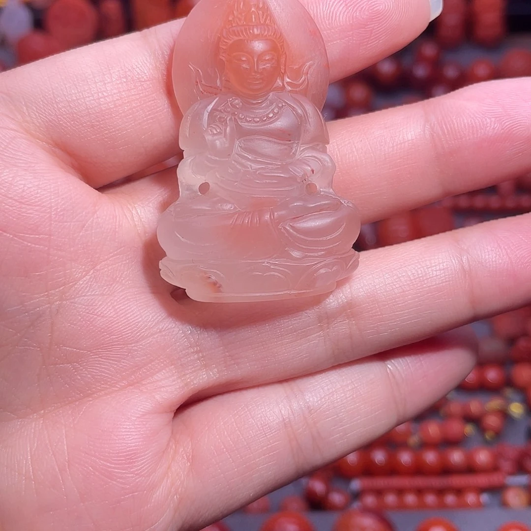 南红玛瑙配饰未镶嵌玄*子