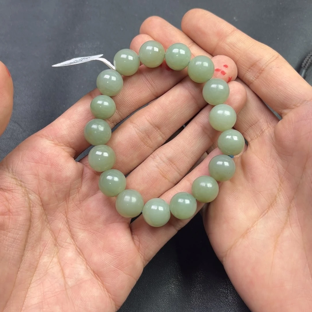 和田玉手链未镶嵌多样性新疆且末老料卡12货头