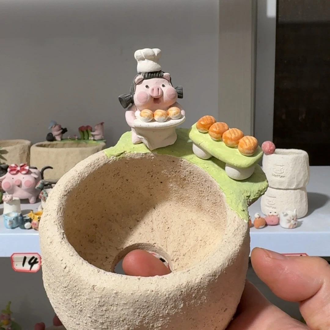 厂家直销手工花盆摆件特价