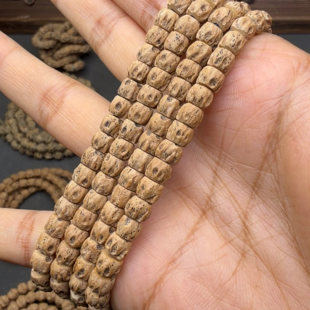 吊坠柏香籽/百香籽热振 直切方块鬼脸