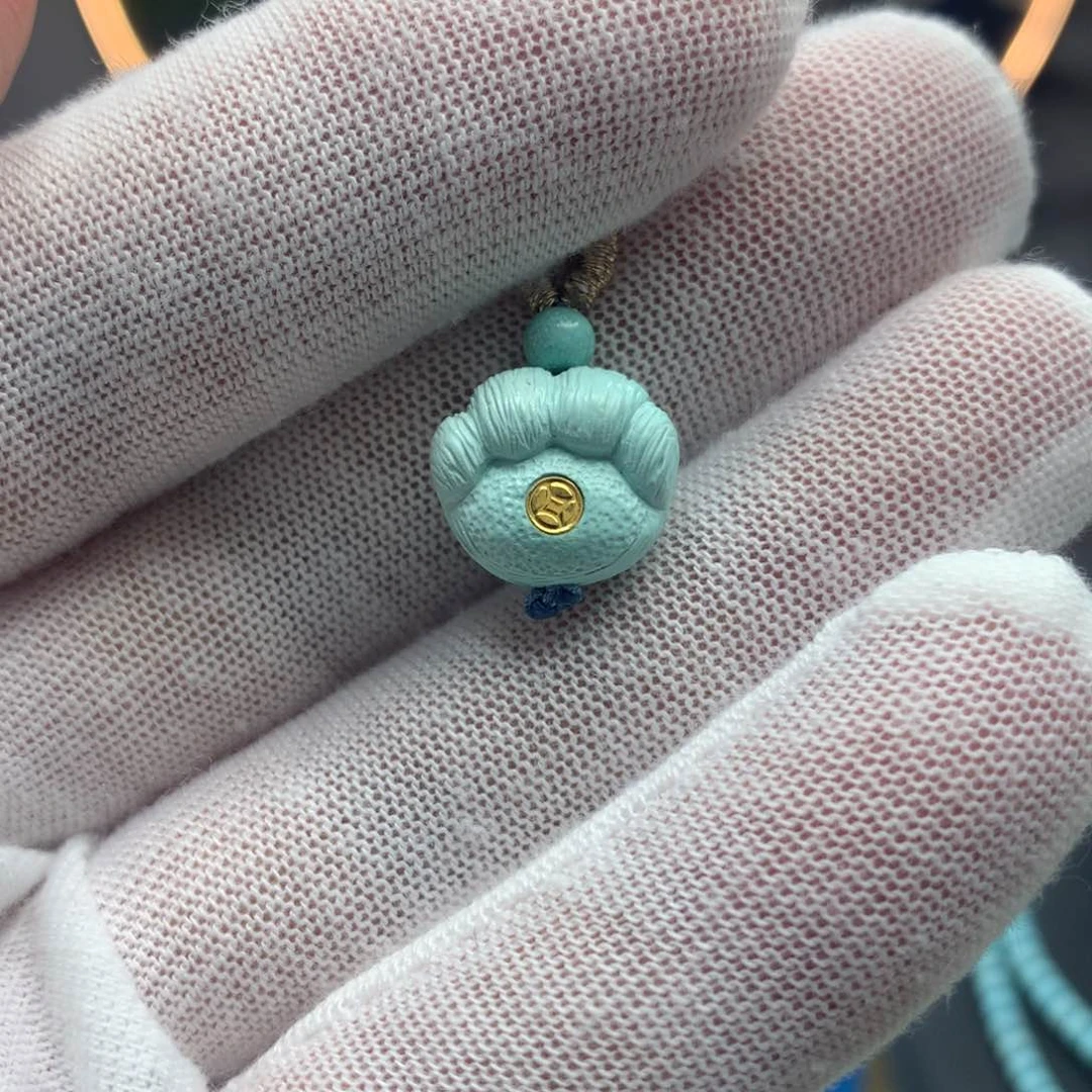 绿松石挂件未镶嵌