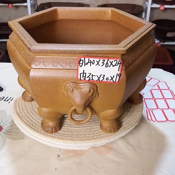 紫砂花盆亮*紫砂花盆