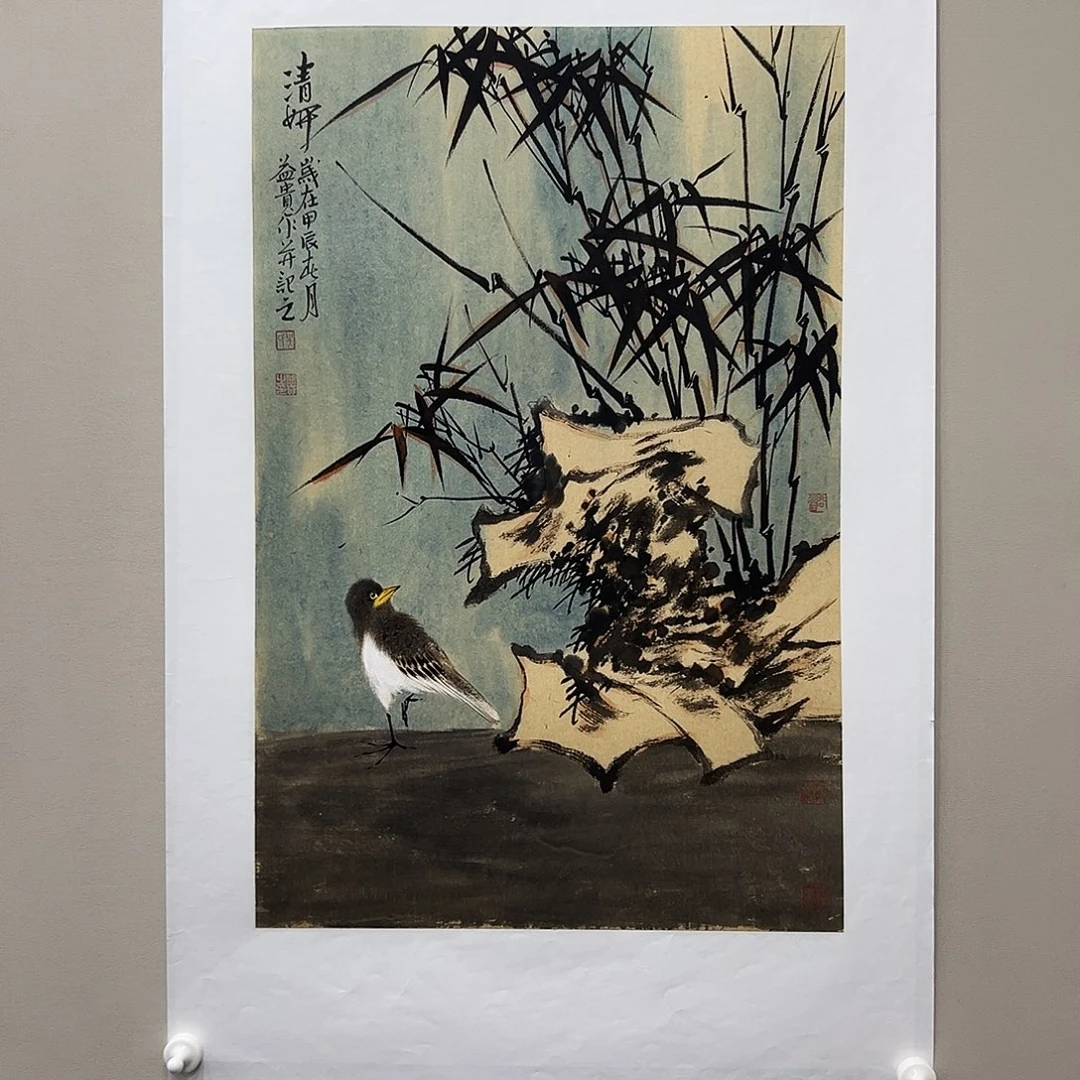 国画刘益贵精品纯手绘2.8平尺