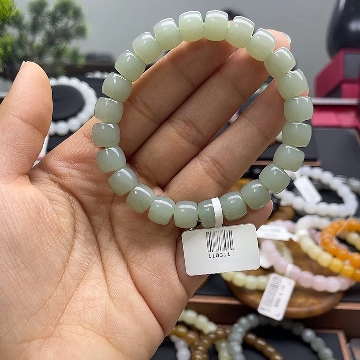 和田玉未镶嵌手串