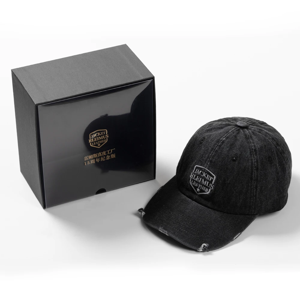 雷姆斯工厂15周年纪念版重磅复古风时尚休闲牛仔棒球帽