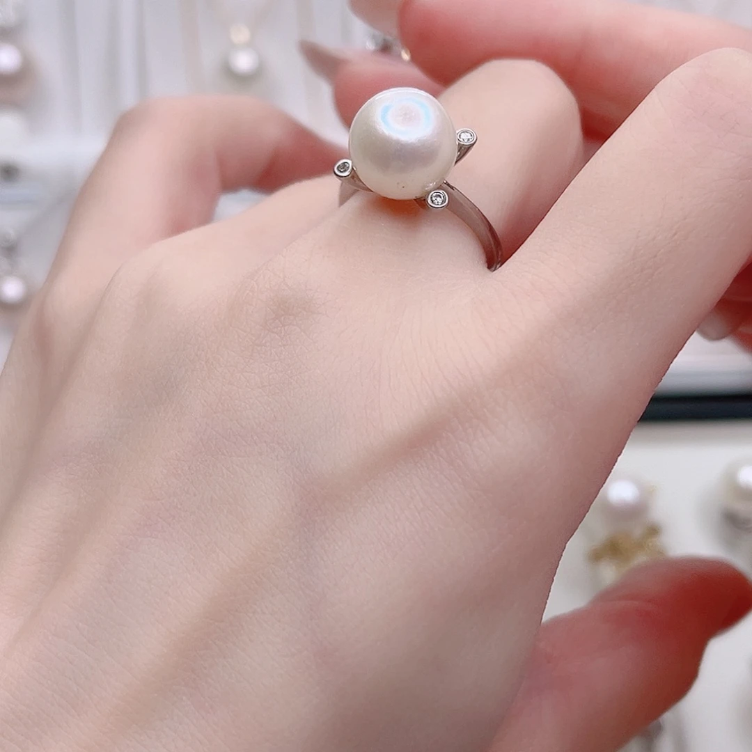 淡水珍珠未镶嵌吊坠(赠链)