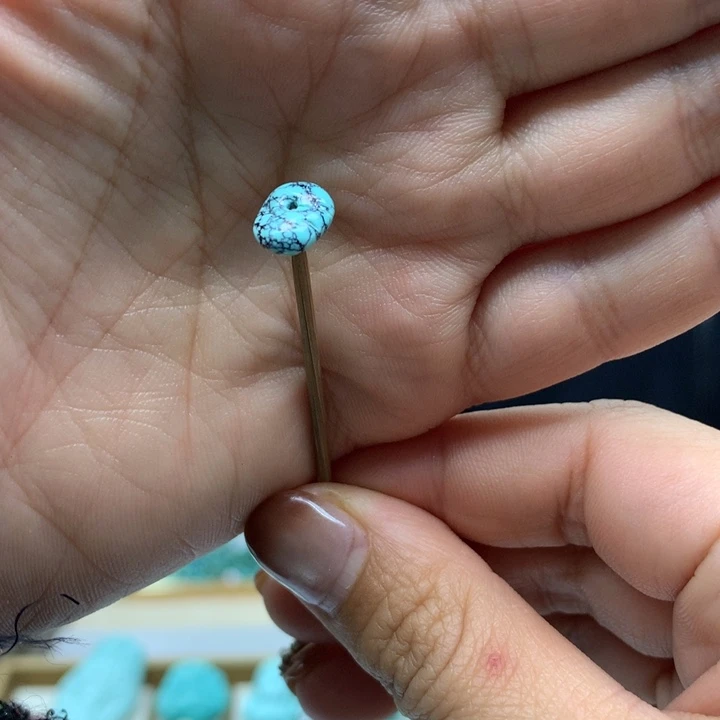 绿松石未镶嵌配饰