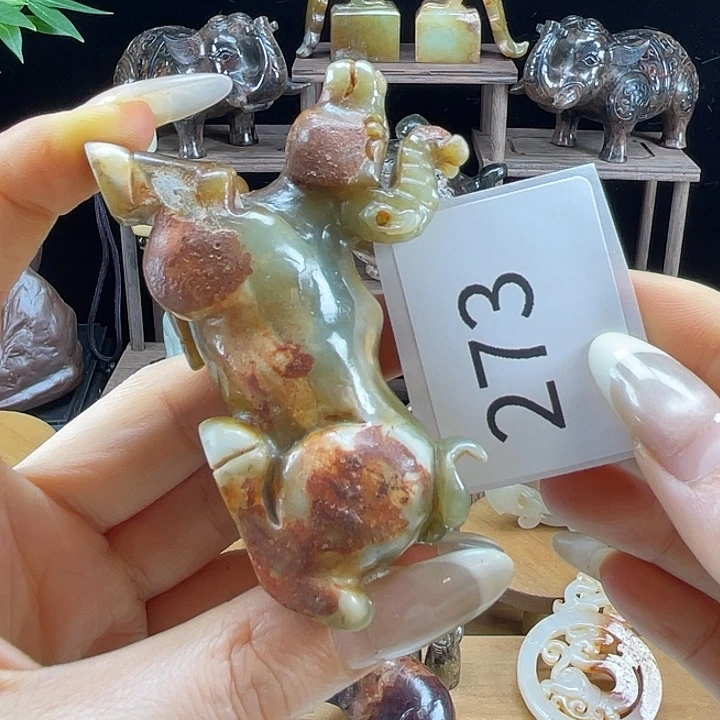 和田玉（糖玉）未镶嵌挂件