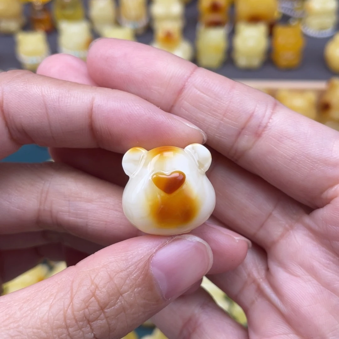 裸石琥珀未镶嵌蜜蜡