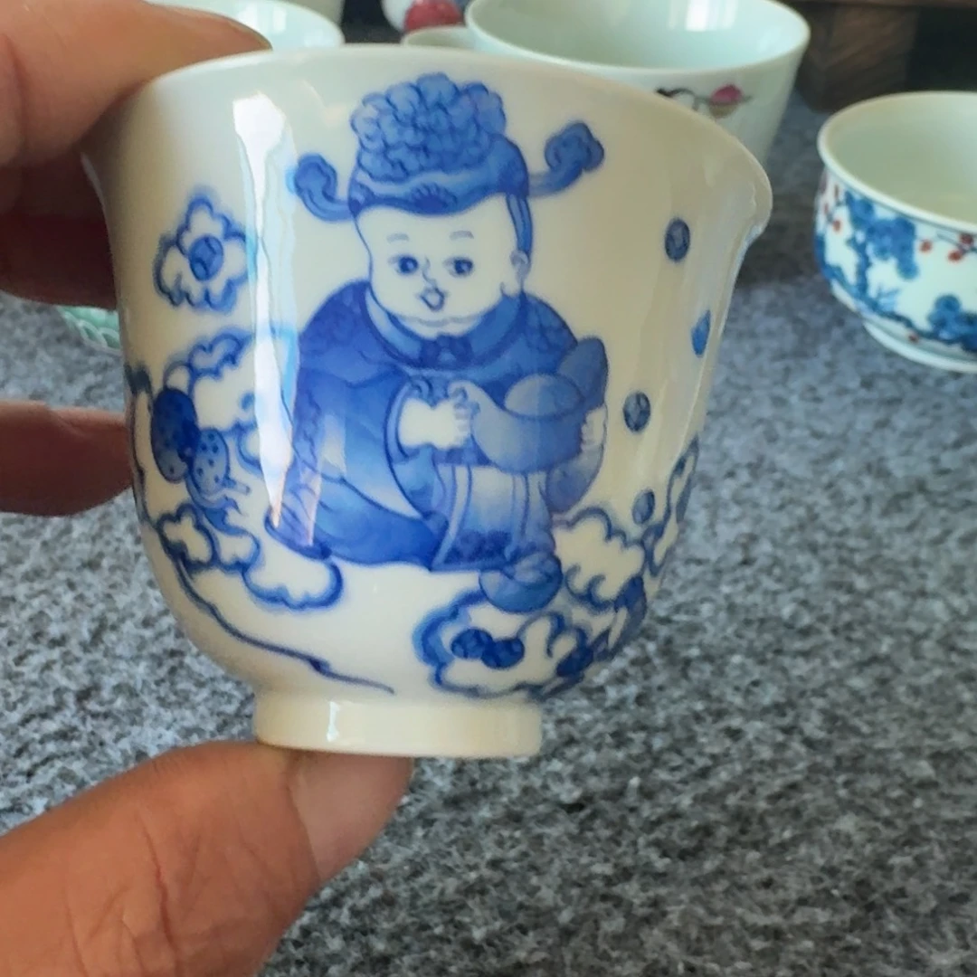 现代景德镇陶瓷手绘茶具