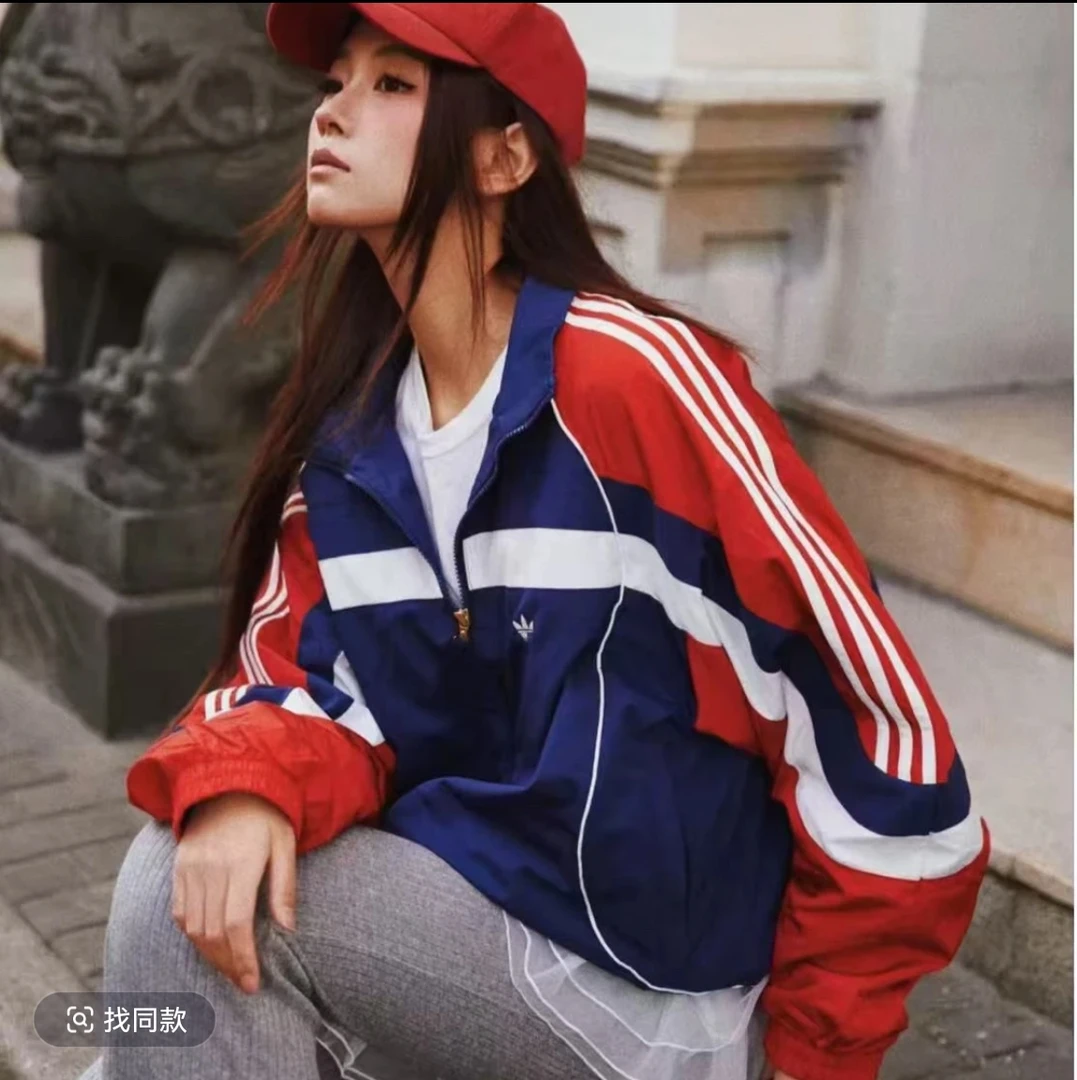 【商场撤柜】秋冬厚棉服新款男女同款复古双拉链刺绣标3798