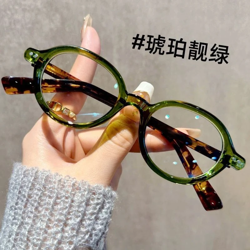 时尚玳瑁绿超轻老花眼镜女高清镜片防蓝光老人眼镜老花镜舒适潮