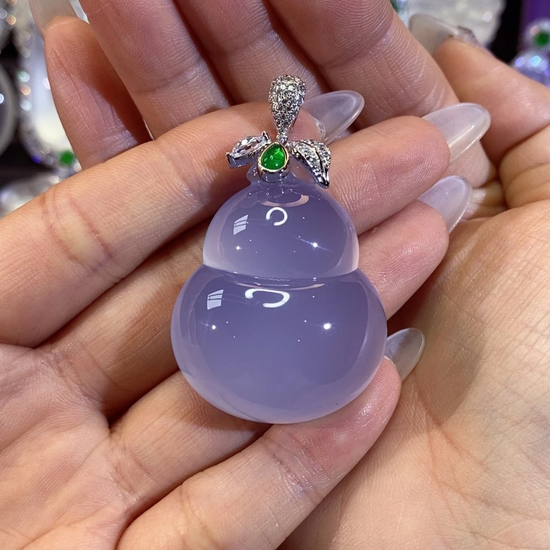 玛瑙/玉髓颈饰银S925镶嵌