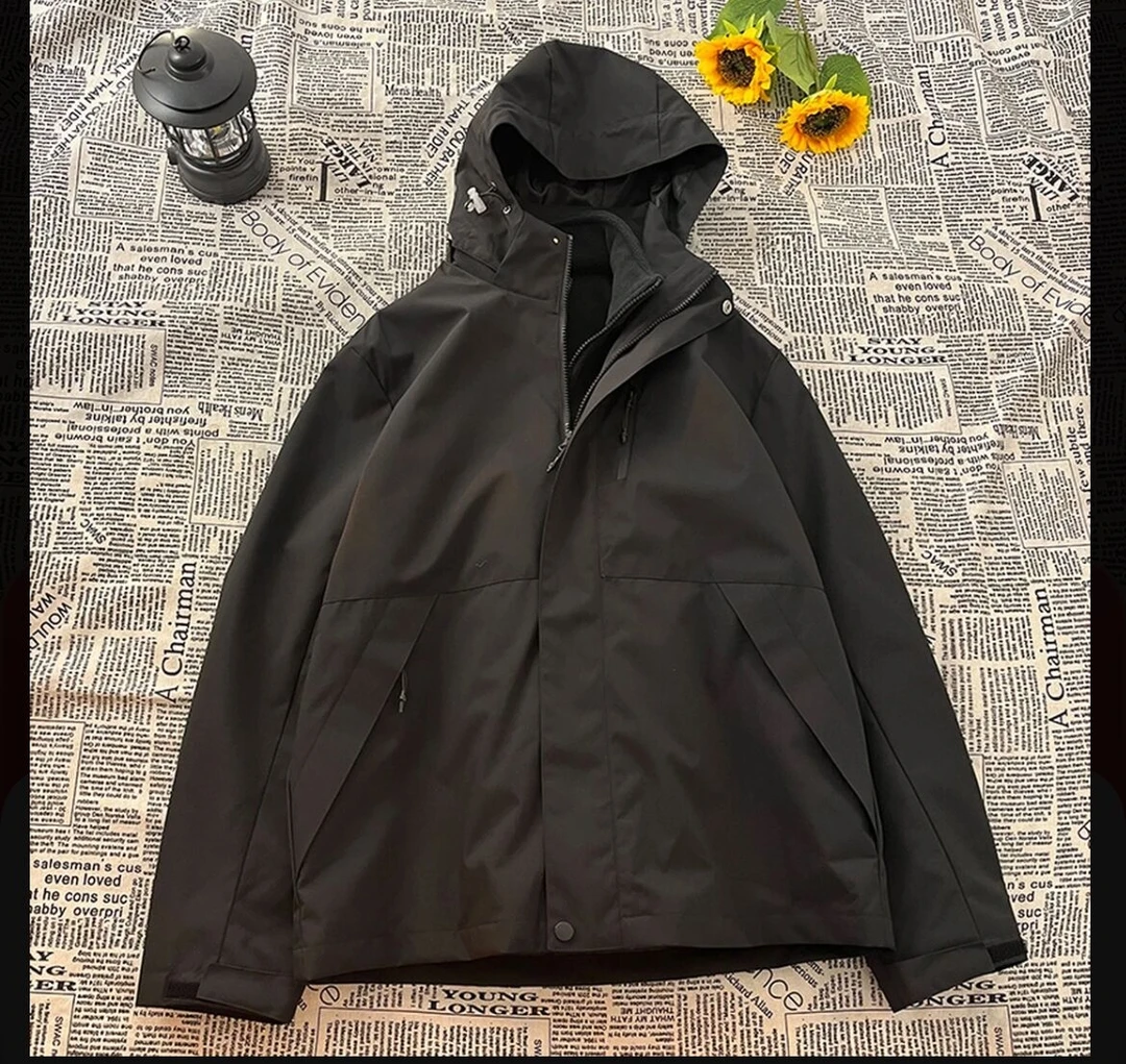 3058三合一秋冬季男女冲锋衣登山服外套夹克潮牌户外防风防水