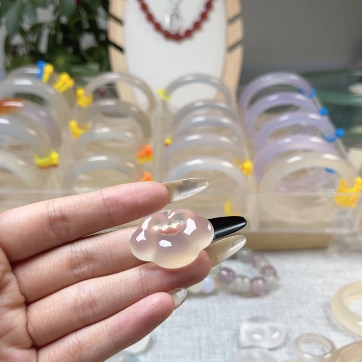 手镯玛瑙/玉髓合金