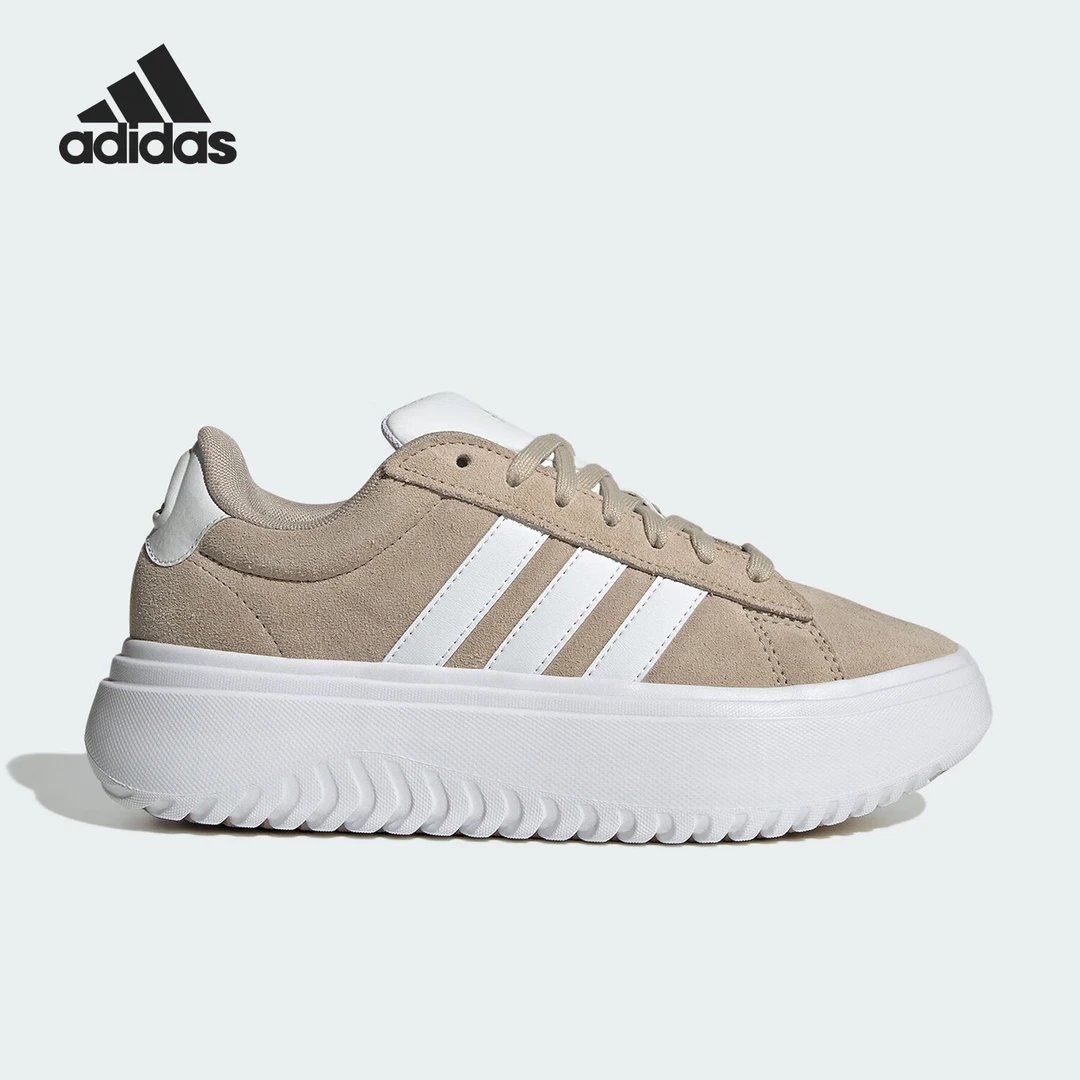 ADIDAS/阿迪达斯女士厚底简约休闲百搭舒适耐磨休闲鞋 IH2408