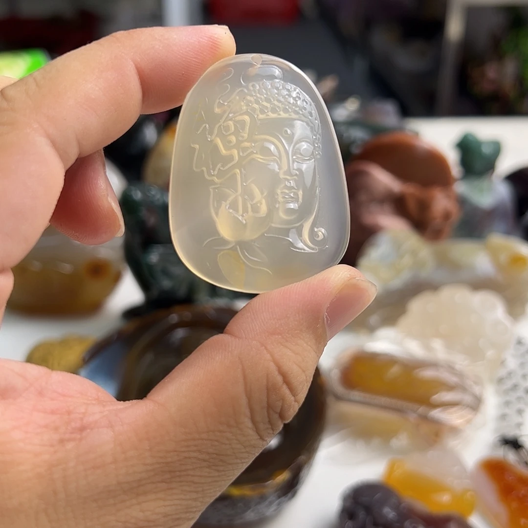 玛瑙/玉髓未镶嵌颈饰