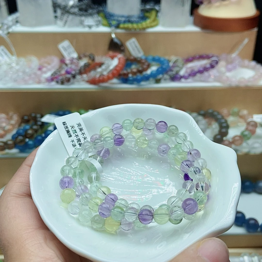 水晶手串未镶嵌帆****g五行手链