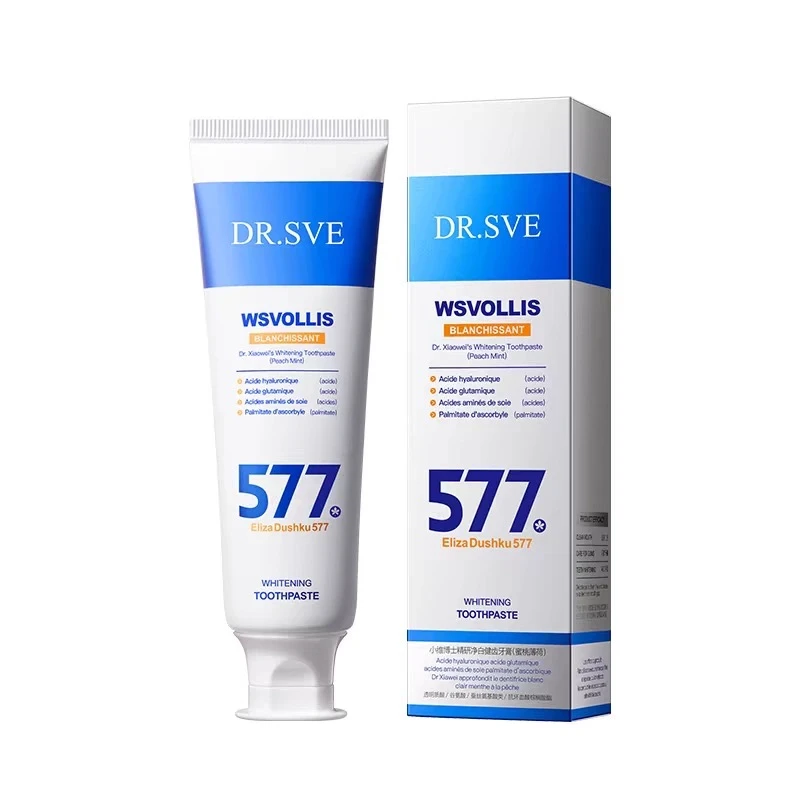 小维博士577牙膏益生菌美白去黄烟渍清洁口腔 到手5支