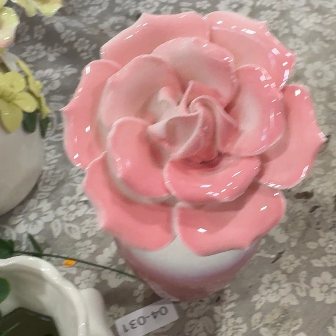 陶瓷花拍满20元发货，退款拉黑