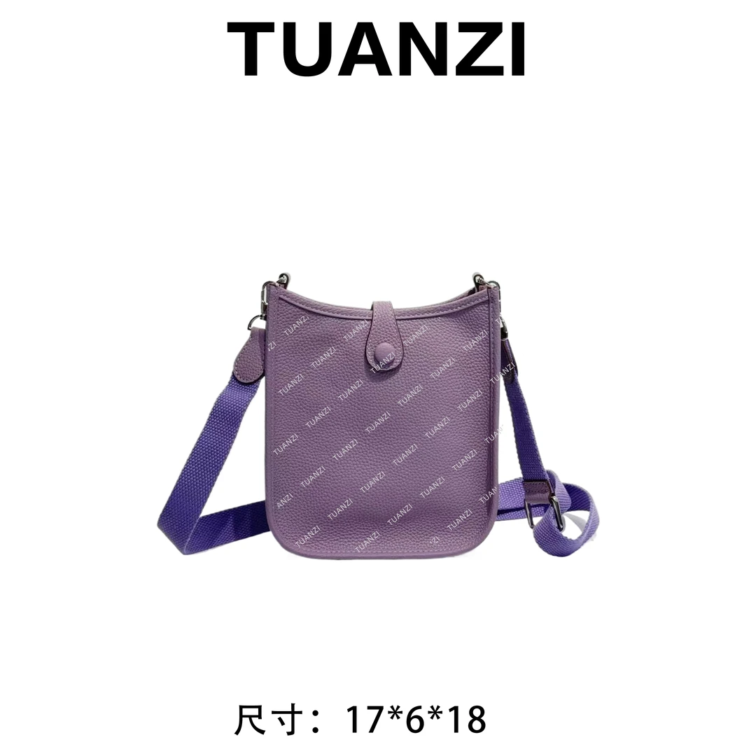 〖高端玩家〗新款经典女士轻奢时尚腋下女包 XKY-1176-浅紫