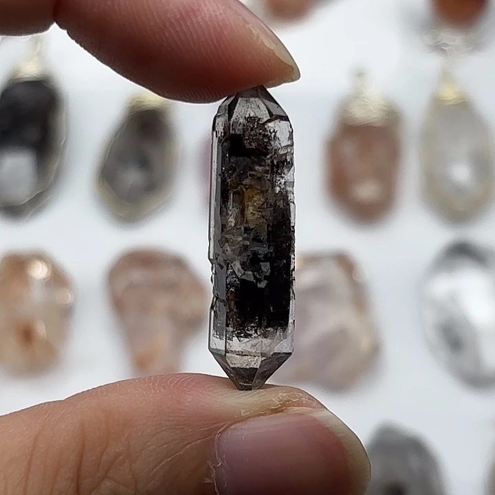 水晶未镶嵌颈饰闪灵钻34mm