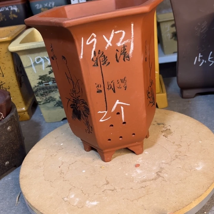 花盆紫砂紫砂花盆