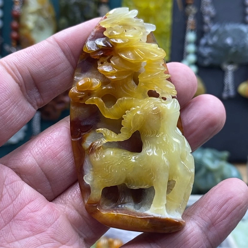 【闪购商品】未镶嵌岫玉吊坠