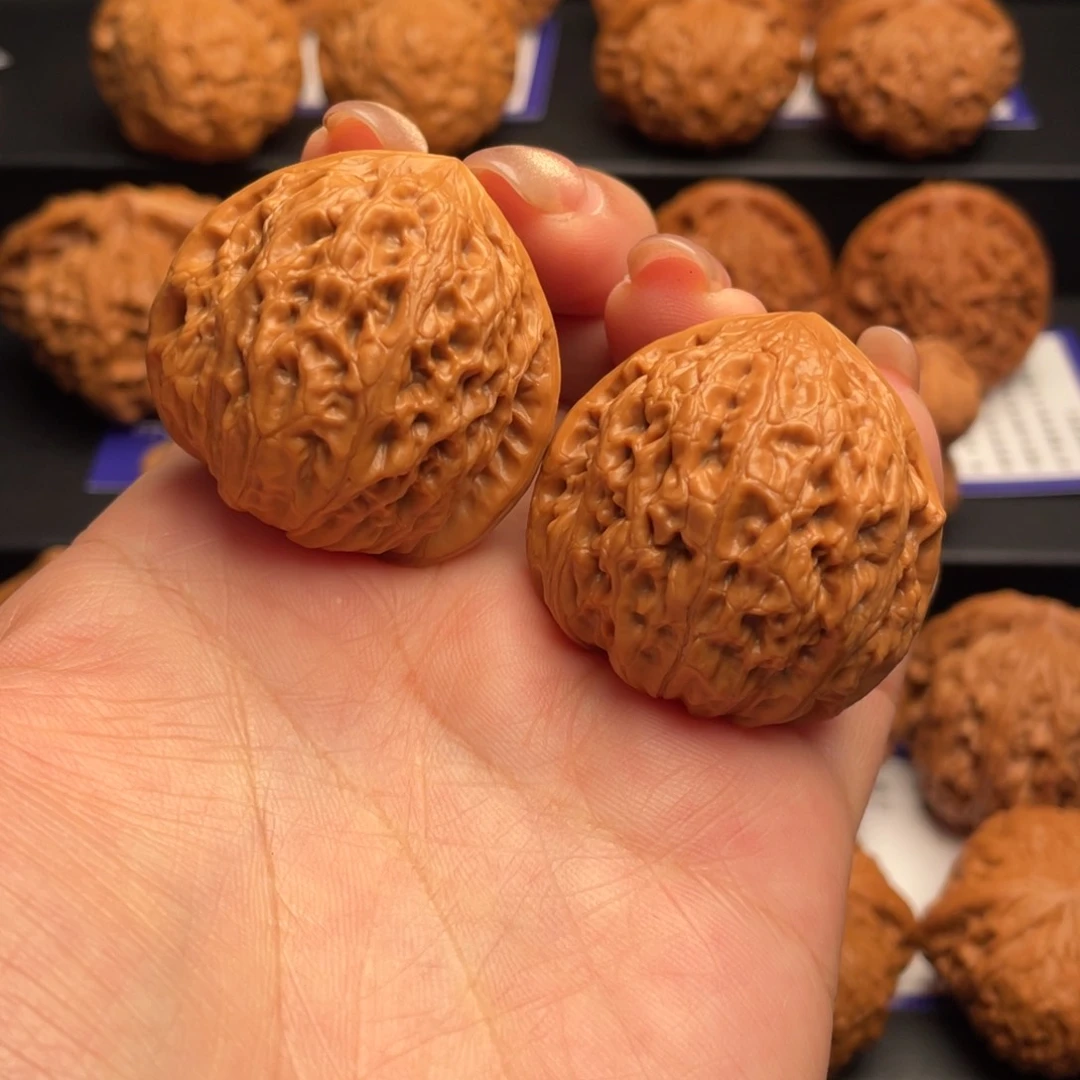 文玩核桃把件38铁锤