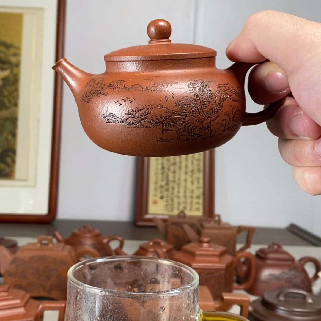 茶壶紫砂原矿泥料传统工艺制作