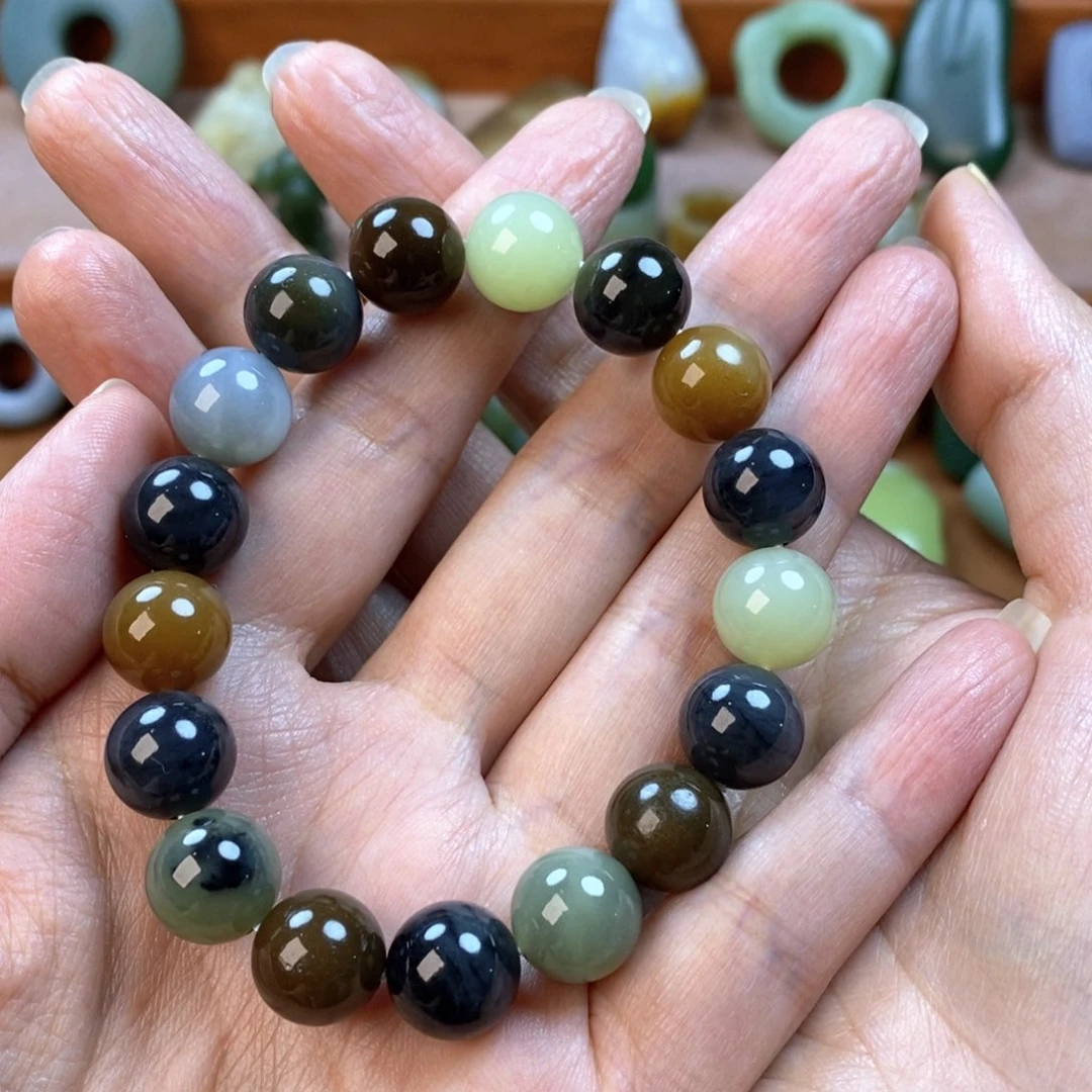 和田玉手链未镶嵌安*·