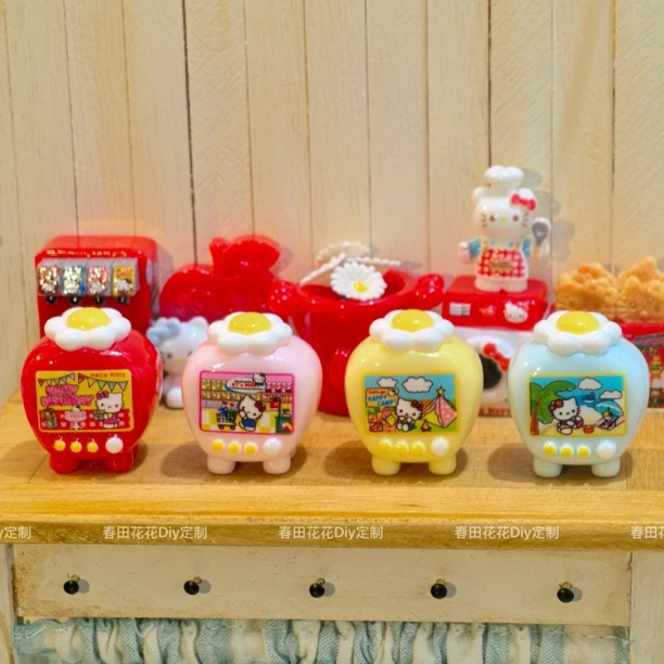 【春田花花diy定制】kt花花电视机 树脂配件 可爱配件