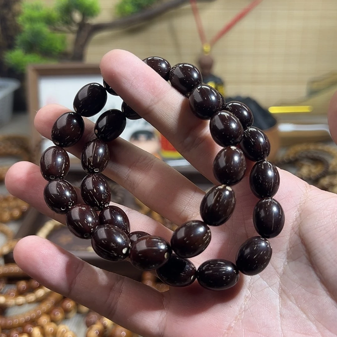 紫金鼠手串40号枣珠随机一条