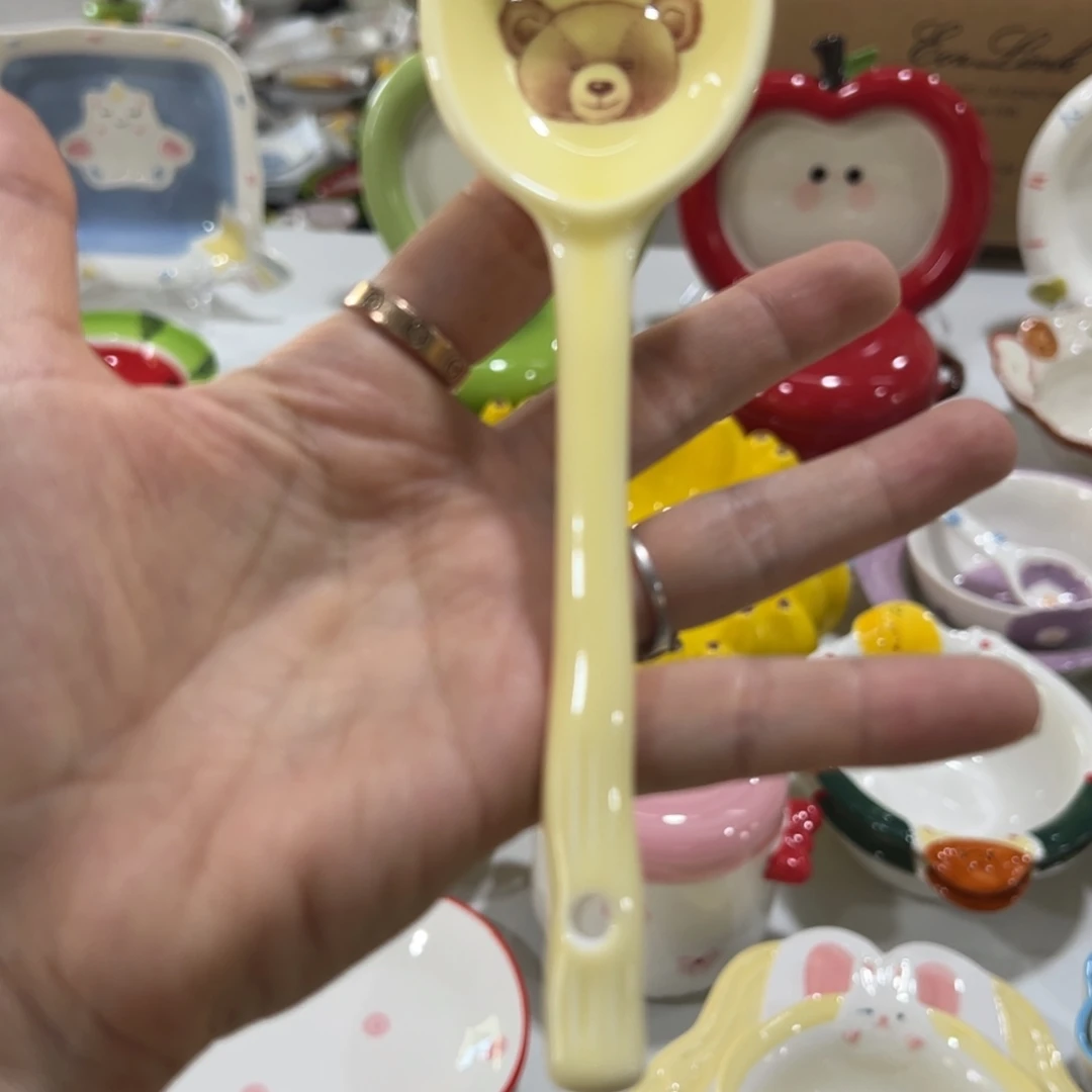 摆件高温陶瓷釉下彩正品