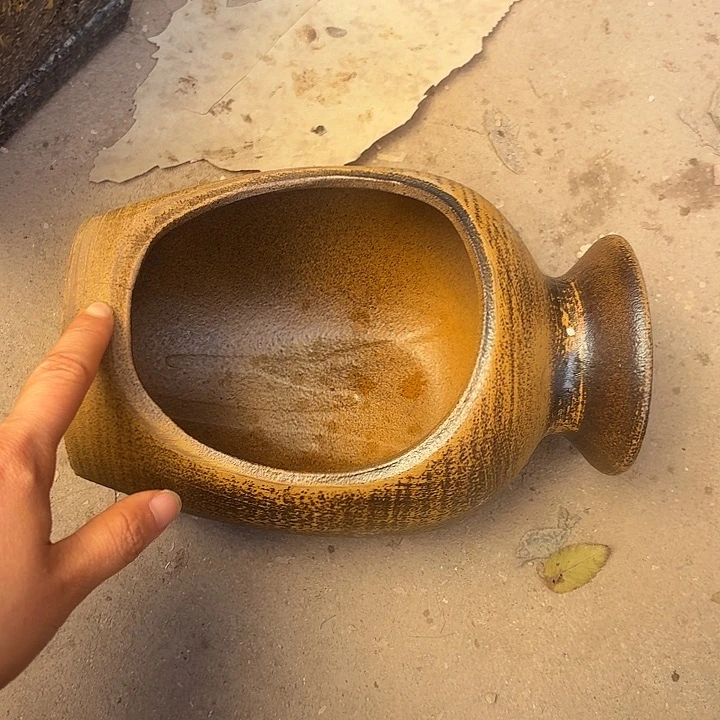 粗陶口径13/21/13进水口1.6厘米瑕疵