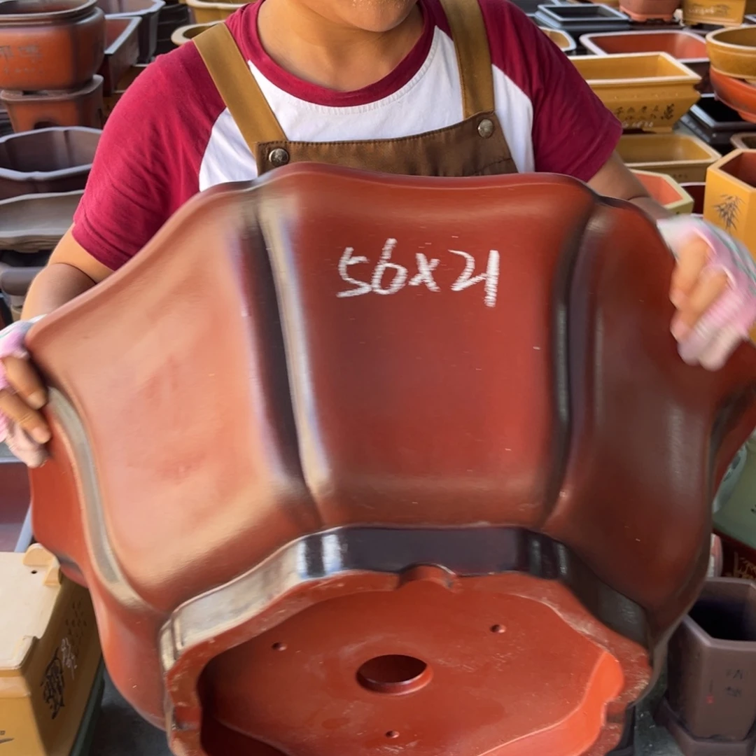 紫砂花盆盆景艺术