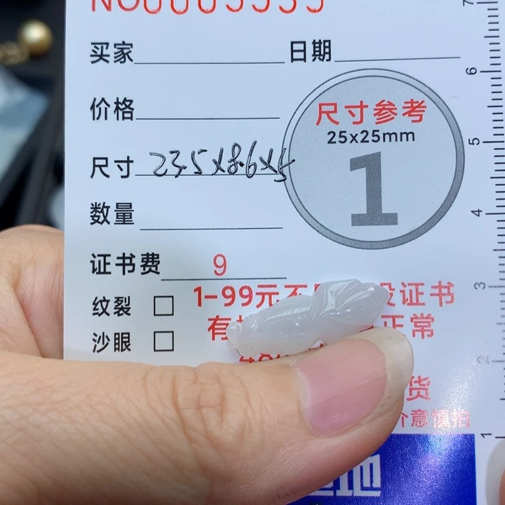 翡翠未镶嵌颈饰吊坠
