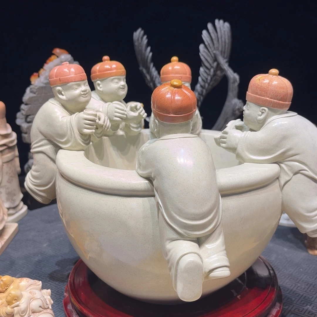 壶***月寿山石寿山石雕刻作品欣赏