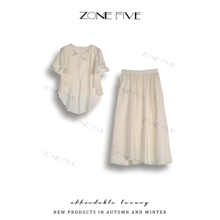 【zonefive】珩绣2025夏季新款时尚气质优雅显瘦JR-Q201314