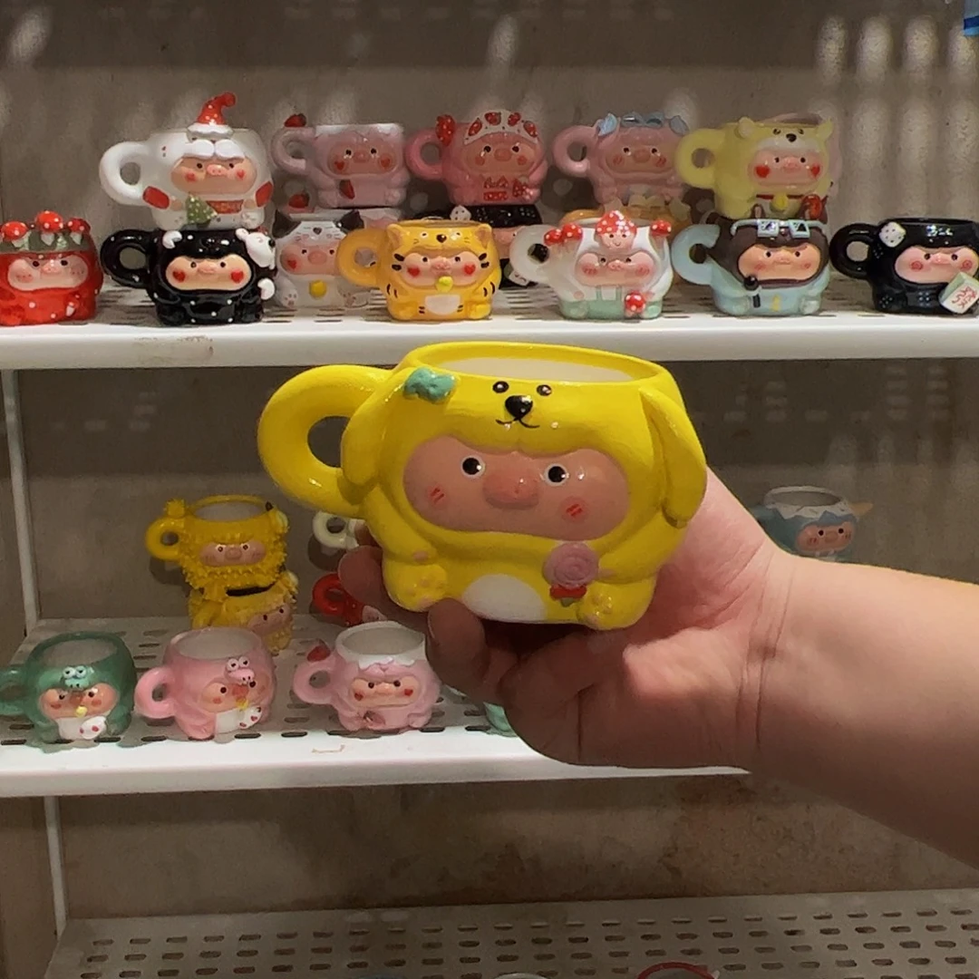 猪猪杯 手工艺品 不完美