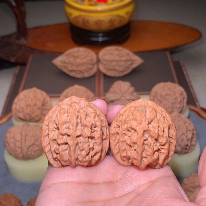 核桃文玩核桃把件苹果