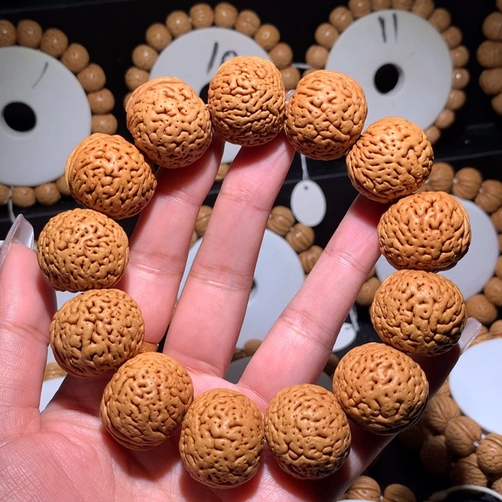 桃核手串野生大地雷