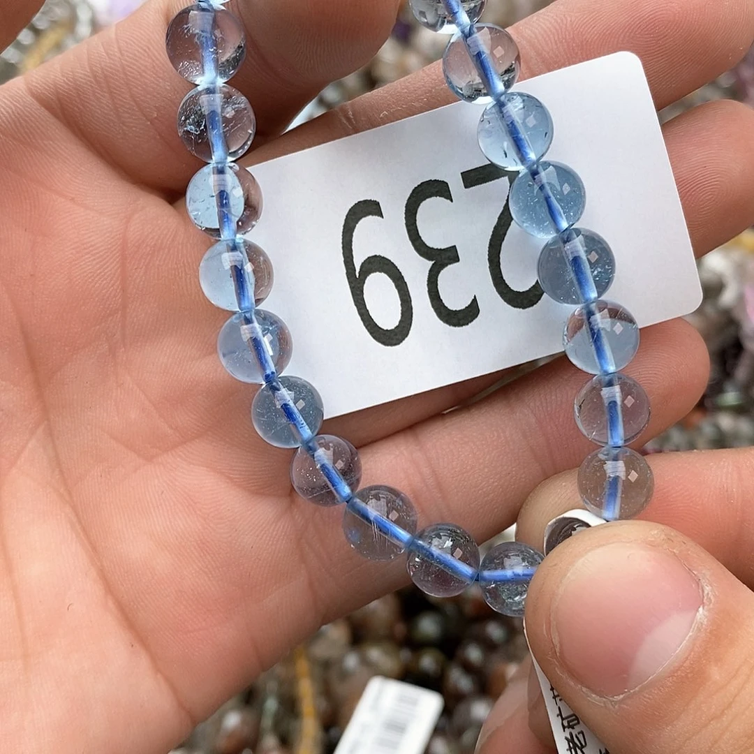 托帕石手链未镶嵌手链