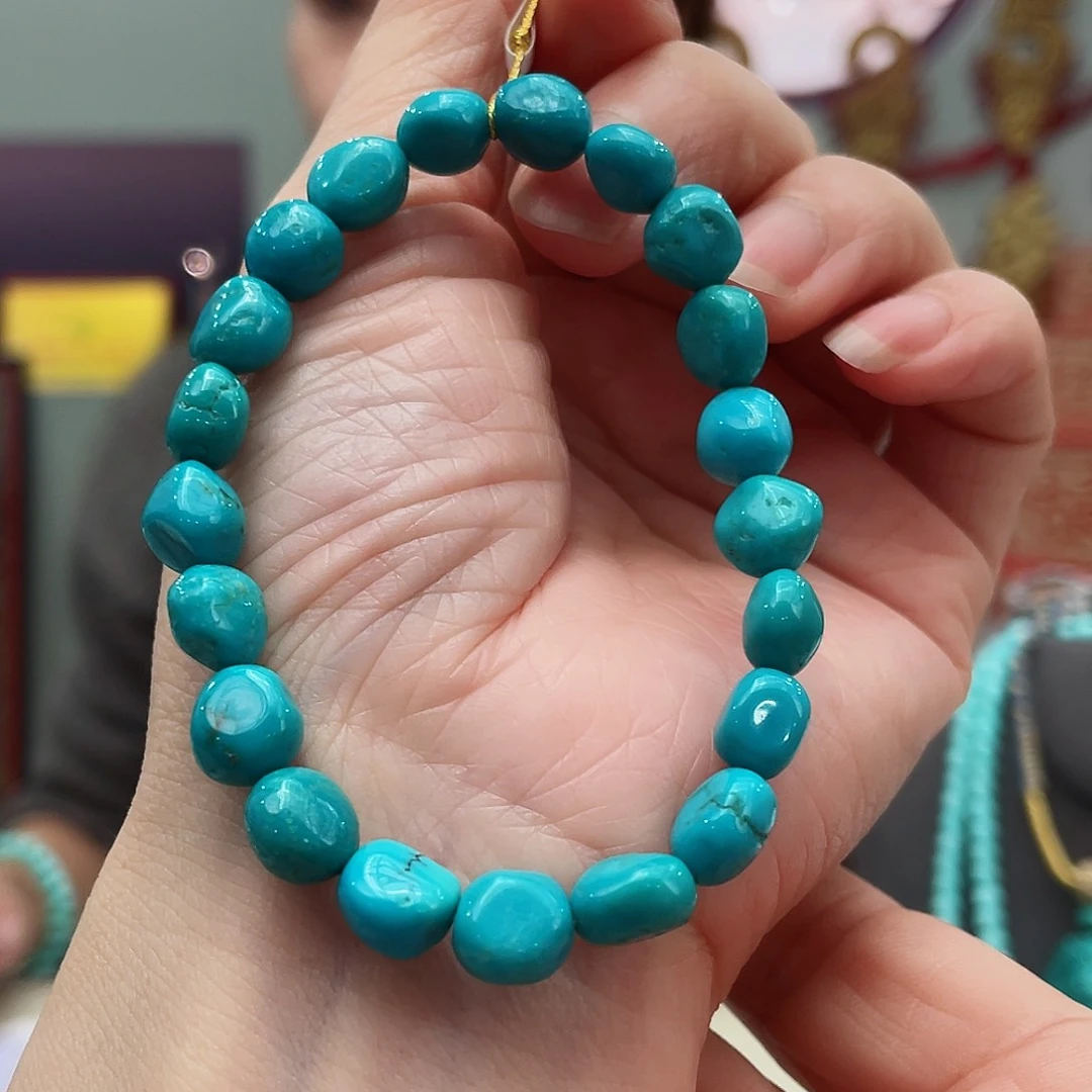 绿松石手串未镶嵌