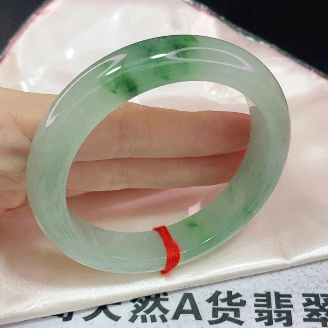 未镶嵌手镯翡翠57.6正圈