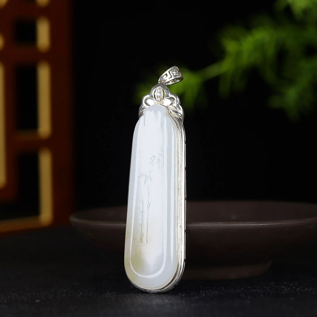 9467和田玉糖羊脂节节高升